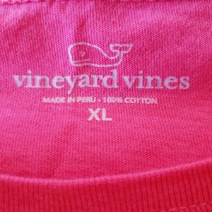 Vineyard Vines Tops - Pink Vineyard Vines long sleeved tee XL 🥰 Vineyard Vines Tops - Pink Vineyard Vines long sleeved tee XL 🥰